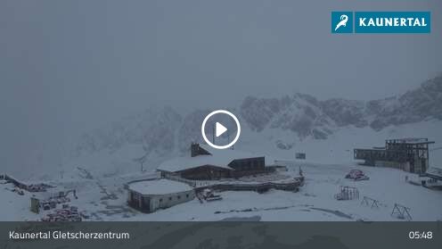 Webcam Kaunertaler Gletscherzentrum